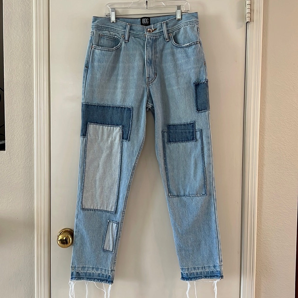 BDG Urban Outfitters patchwork jeans.